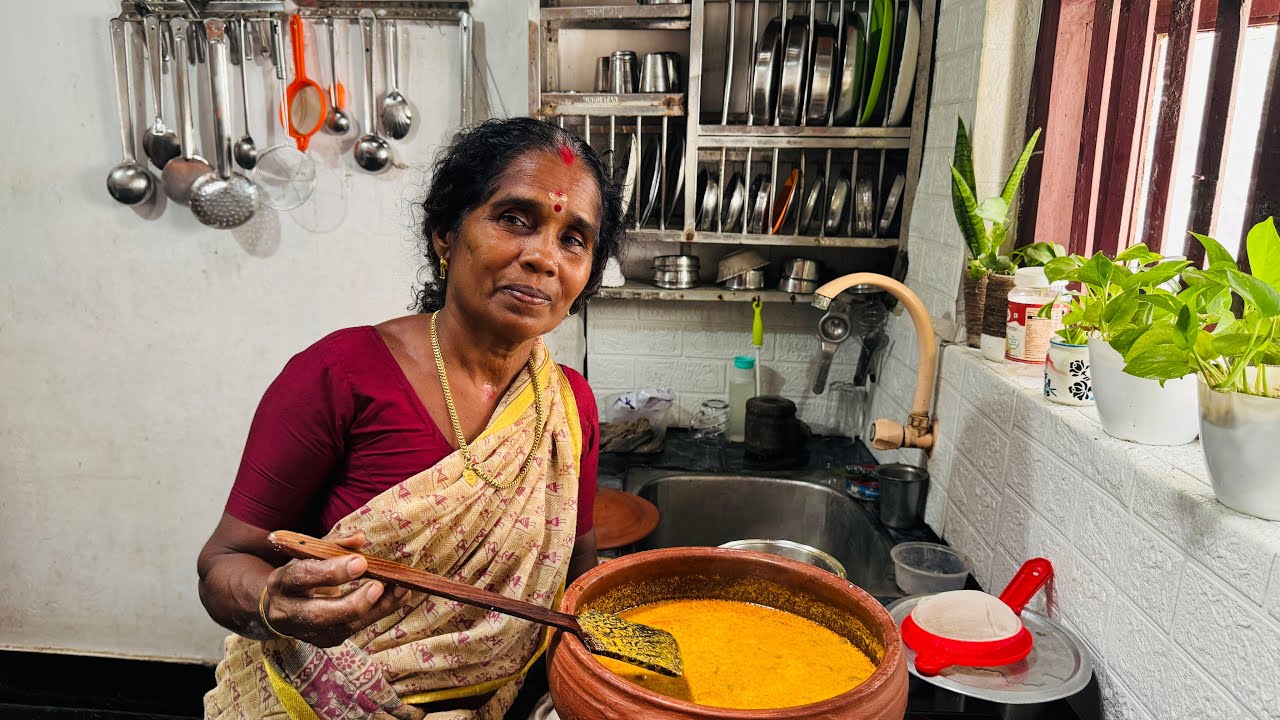 ഉണക്ക ചെമ്മീൻ മാങ്ങയിട്ട് വെച്ചത് ഒരു അമ്മ സ്പെഷ്യൽ റെസിപി #food #cooking #amma #ajiskitchen 