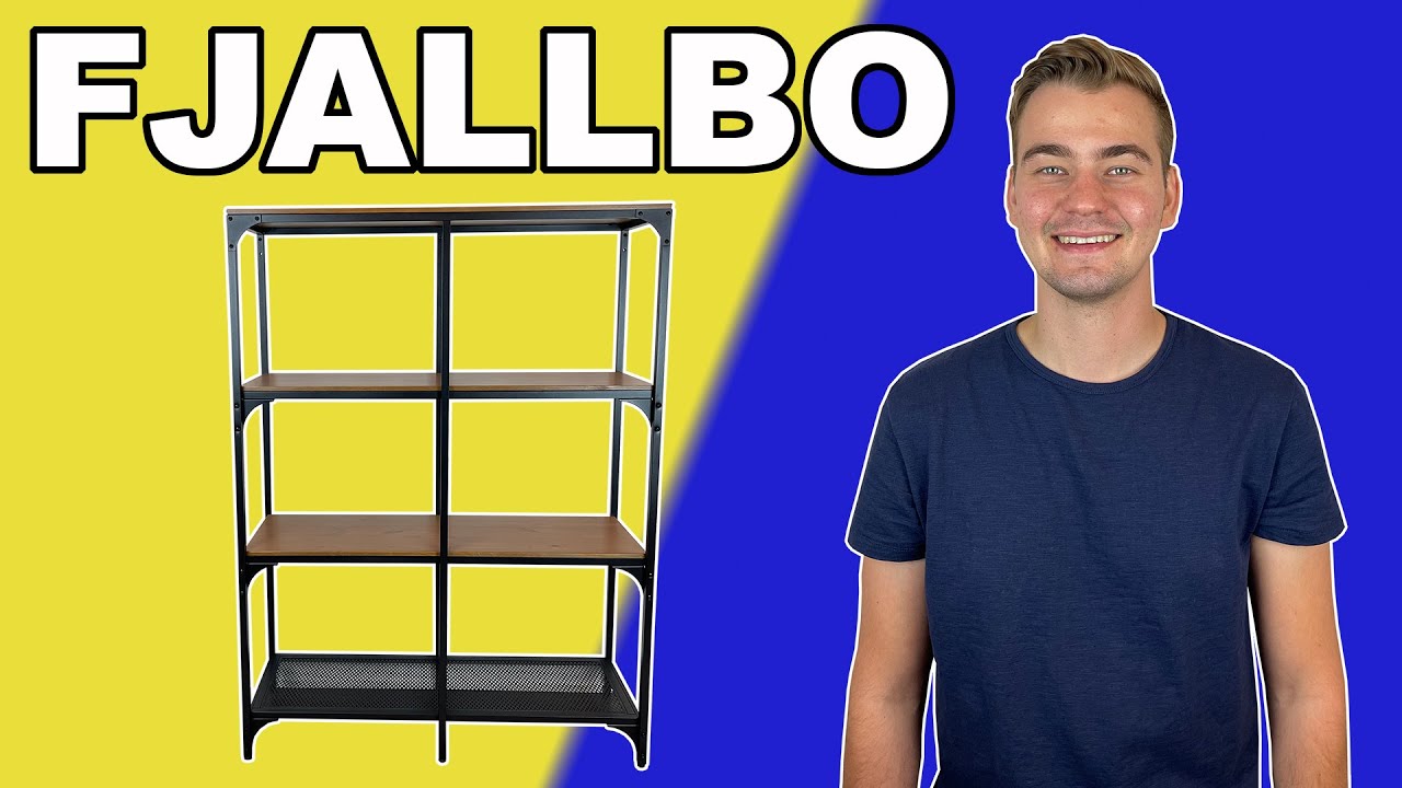 Учебное пособие по стеллажу Fjallbo IKEA