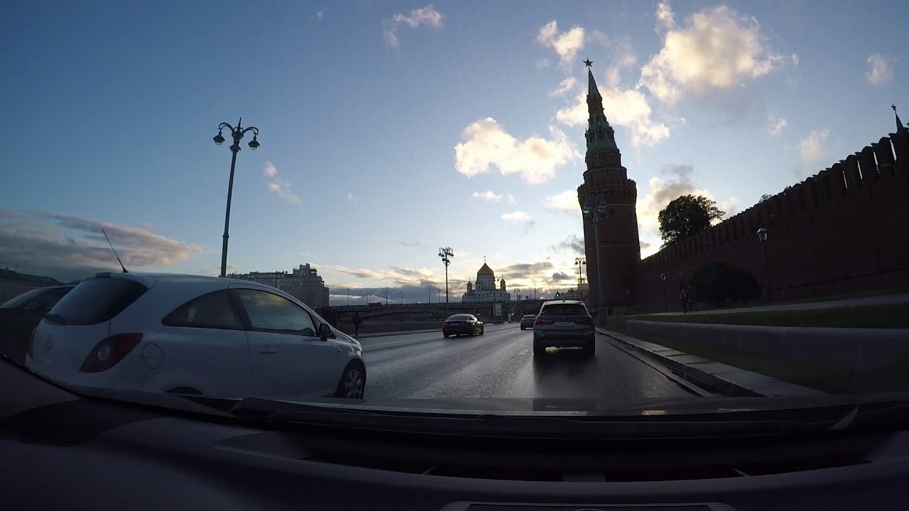 🏨Увлекательная Поездка по Москве через центр города! Russia MOSCOW CITY!