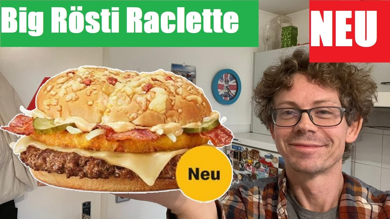 McDonalds Big Rösti Raclette im Test: Preis, Geschmack und Käse-Faktor!