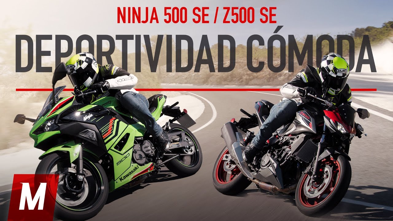 Kawasaki NINJA 500 SE y Z500 SE 2024 | Prueba y Opinión