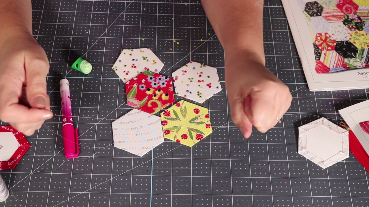 Learn How to English Paper Piece - Hexagon Basics