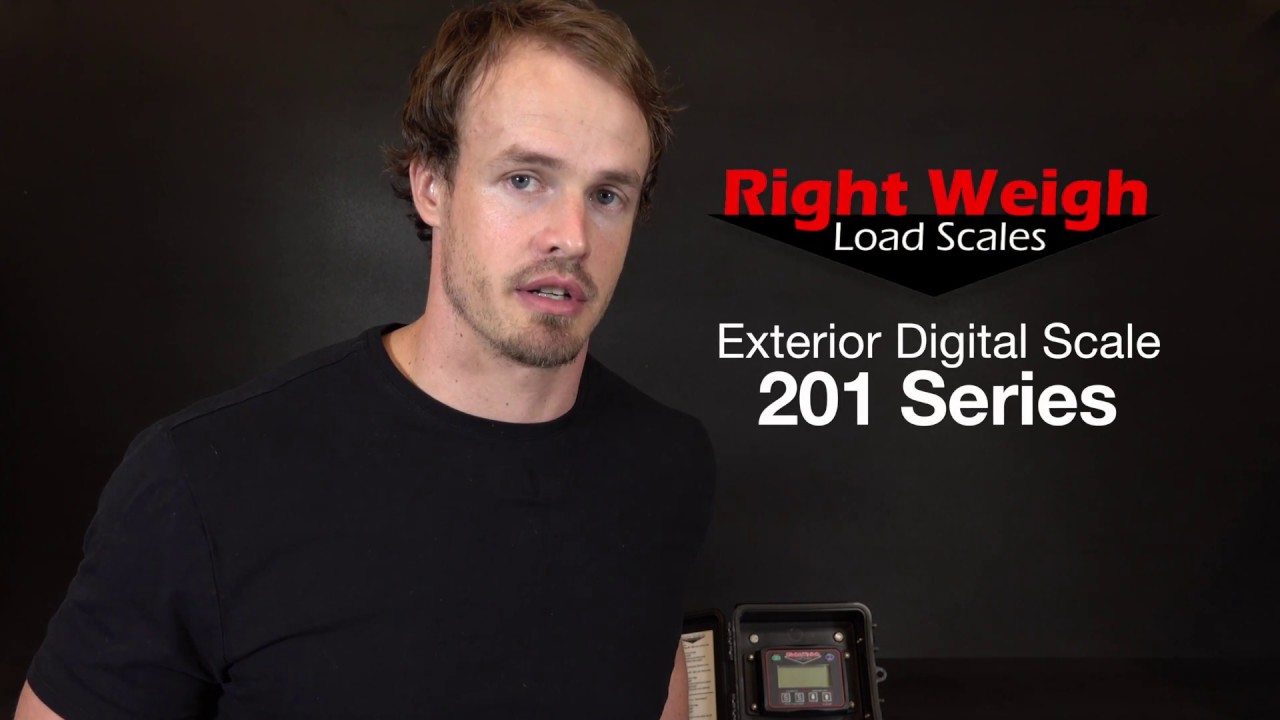 Right Weigh Load Scales (Exterior Digital 201 Series): How to Calibrate