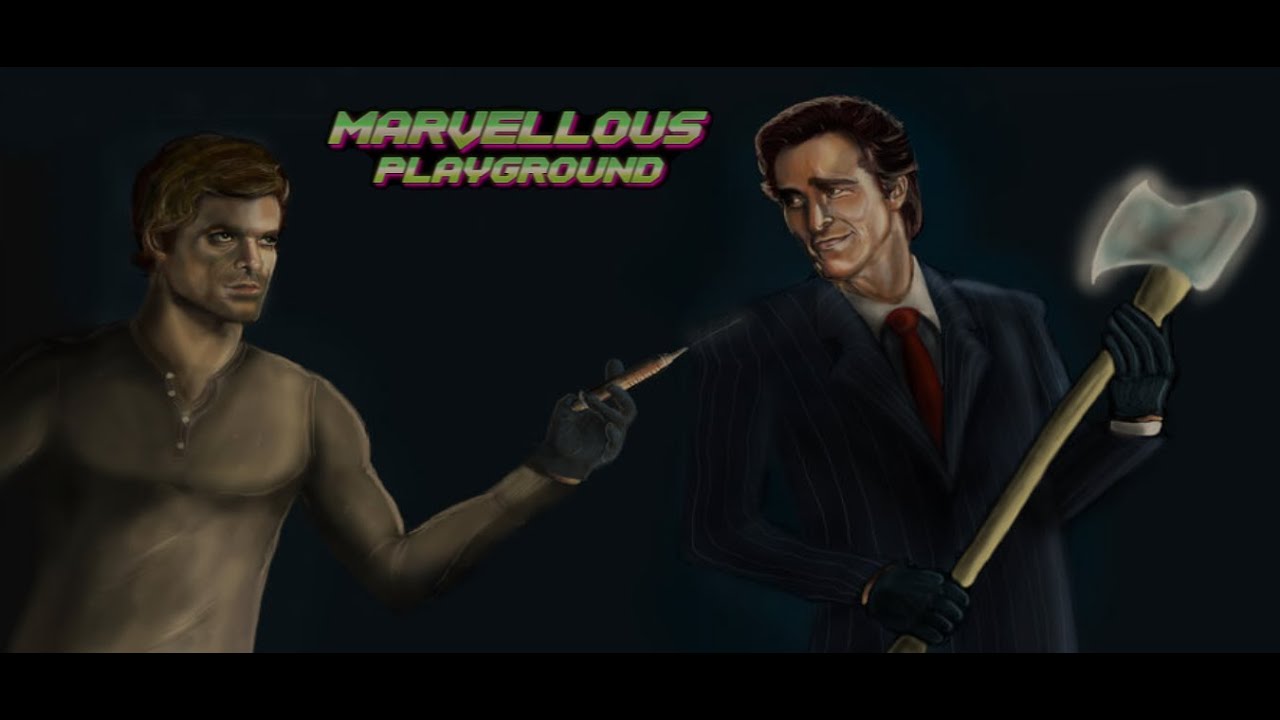 marvellous playground dexter vs patrick bateman