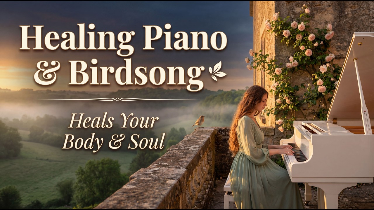 Beautiful Relaxing Piano & Birdsong - Heals Your Body & Soul — Peaceful Nature Scenes for Deep Rest
