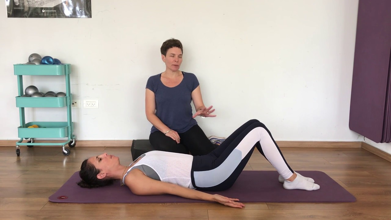 Pre Pilates: Knee lift and lower