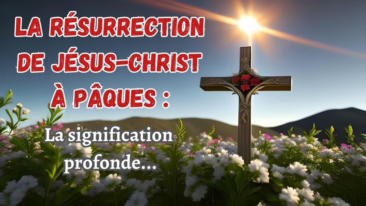 La R&eacute;surrection de J&eacute;sus Christ &agrave; P&acirc;ques: Une Signification qui Changera Votre Vie