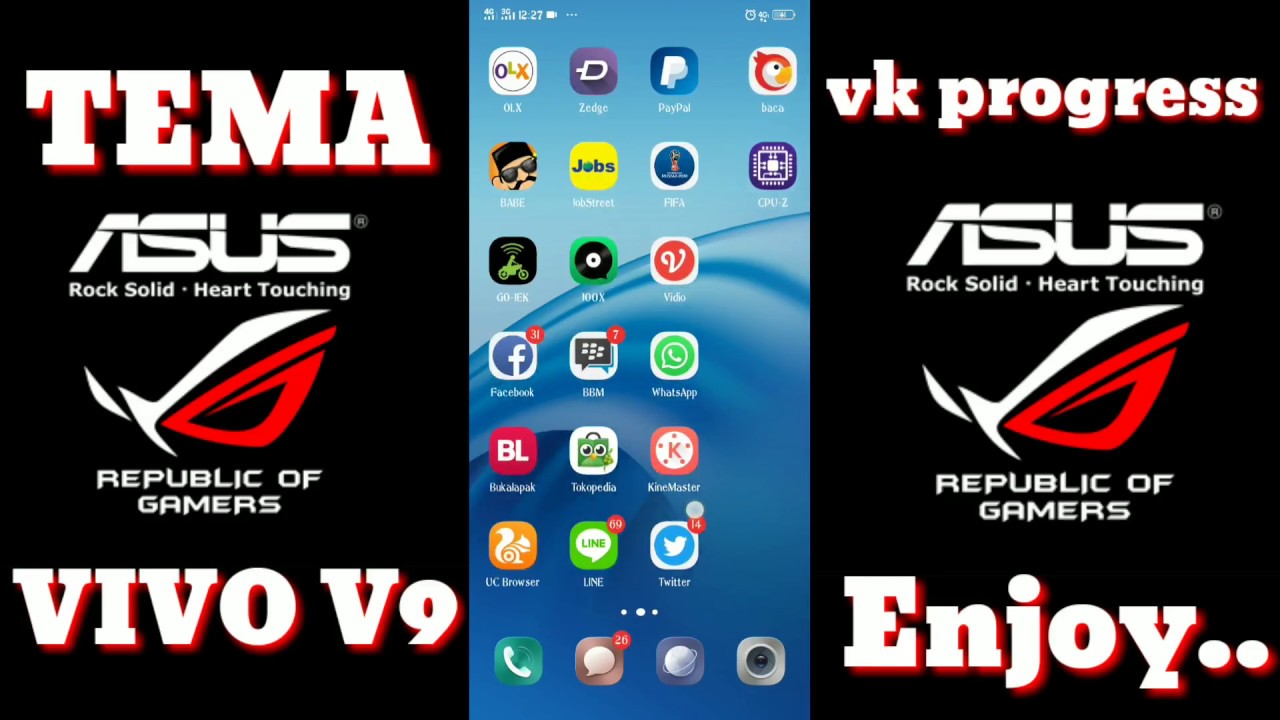 Tema Asus Zenfone VIVO V9 & Vivo V11 Pro - Indonesia HD