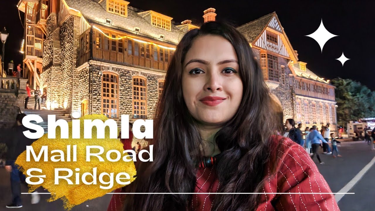 Evening at Shimla Mall Road, Ridge and Lakkar Bazaar | Shimla, Himachal Pradesh