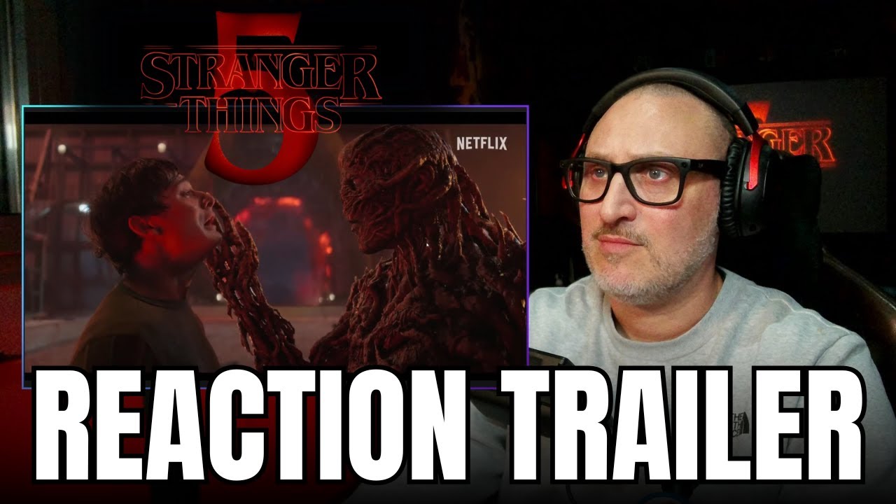 STRANGER THINGS SAISON 5 - Reaction au Trailer 🎬
