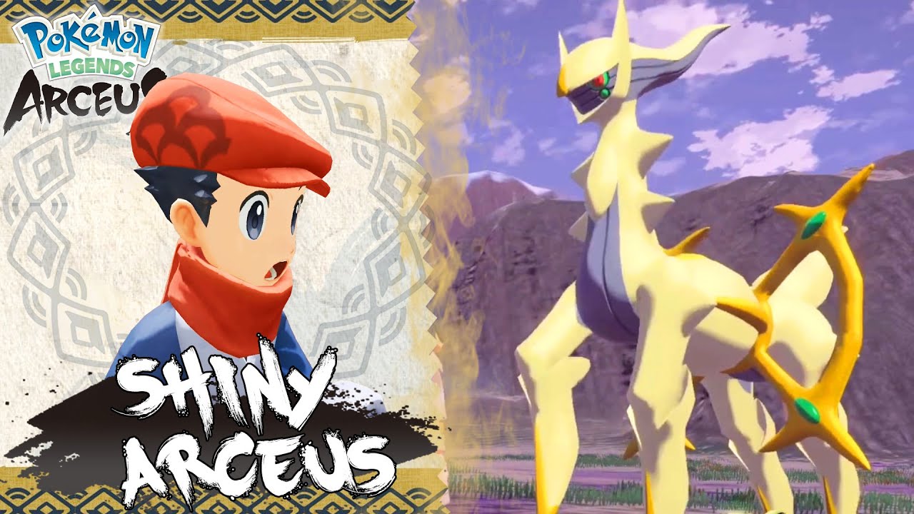 Блестящий Арсеус найден в 2719 Soft Resets! #BDSP #legendsarceus