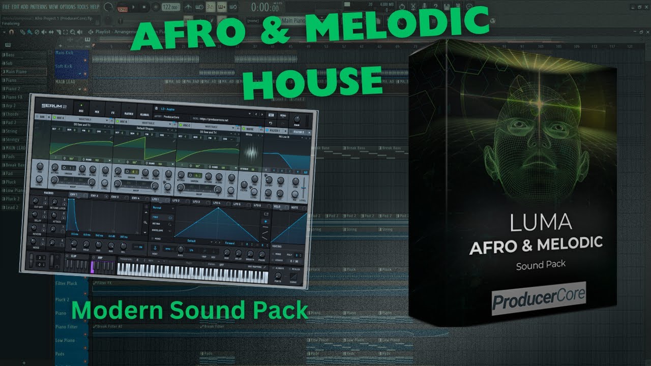 LUMA - Afro & Melodic House (Serum 2 Presets + Sound Pack)
