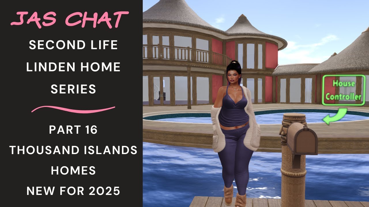 🏠 НОВЫЕ дома из Линдена в Second Life 2025 | Тысяча островов! ~ Часть 16🏠