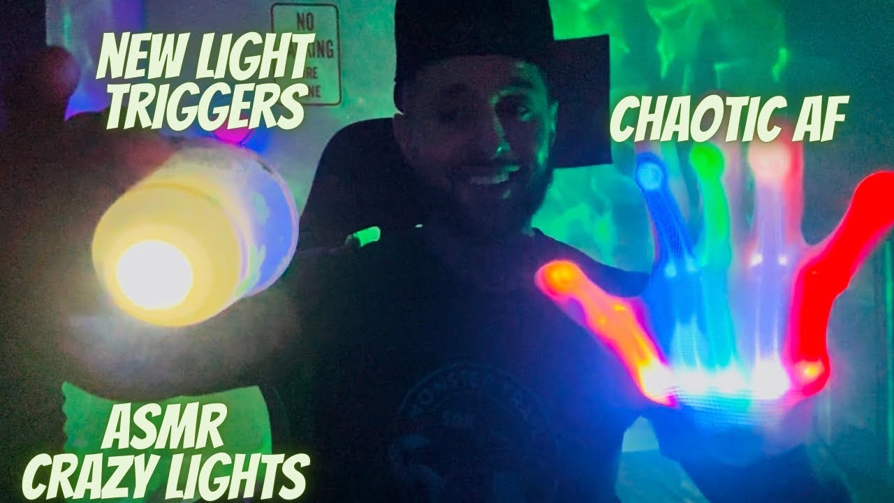 ASMR | ⚠️Warning⚠️Chaotic & Aggressive Light Triggers Pt.19