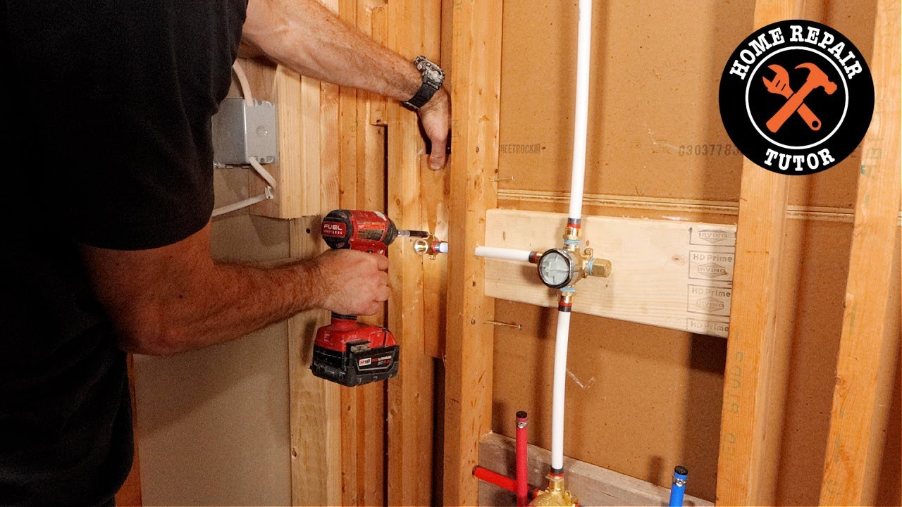 Shower Valve Installation Tips - #shorts