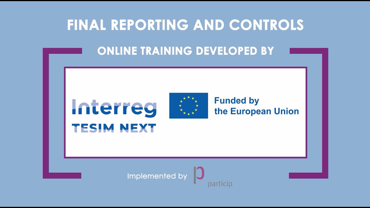 TESIM online learning – Final Reporting