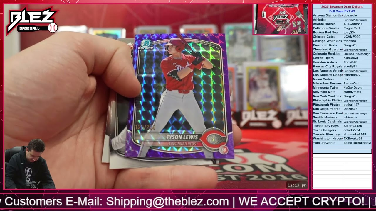 2025 Bowman Draft HTA Full Case Break #3 PYT