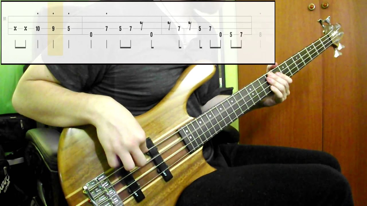 Red Hot Chili Peppers - Otherside (Bass Cover) (Play Along Tabs In Video)