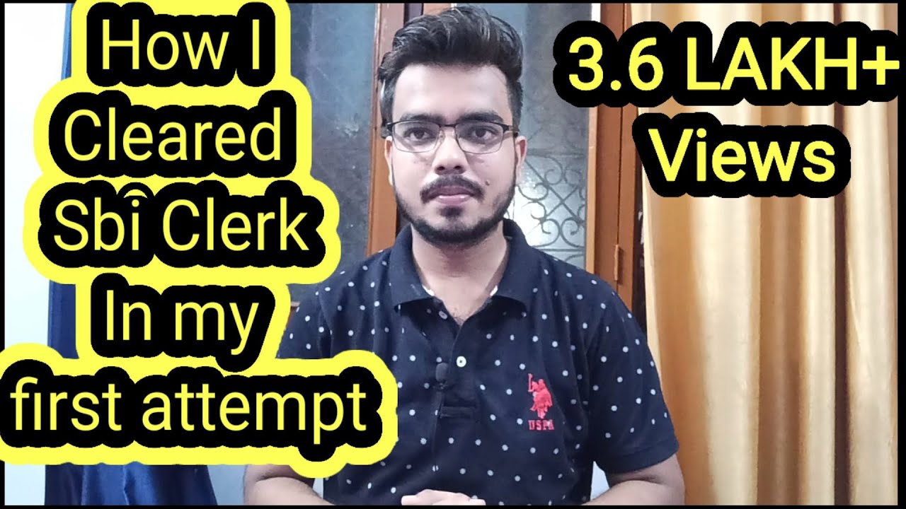 How I cleared sbi clerk pre in my First attempt