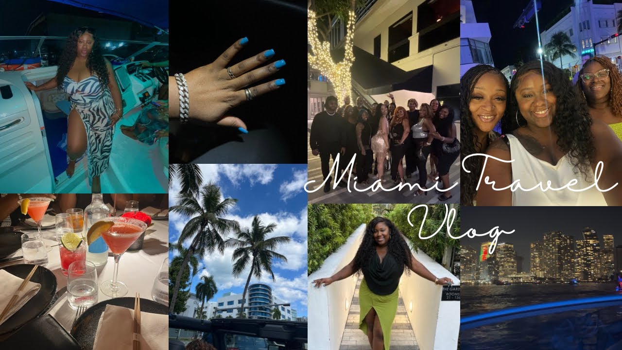 MIAMI TRAVEL VLOG | cousins group trip for a birthday celebration 