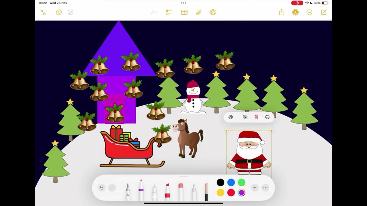 JINGLE BELLS -  song video for CHILDREN