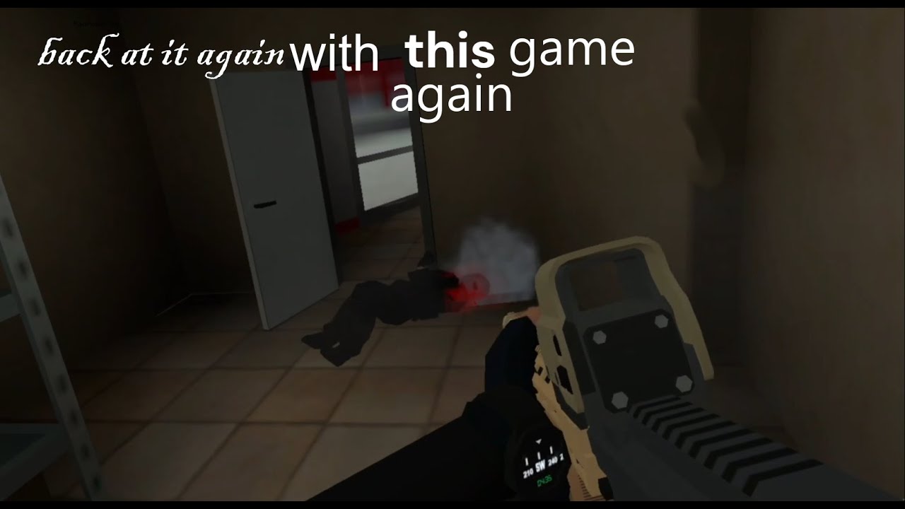 back at it again with this game again!! -- Tactical Assault VR