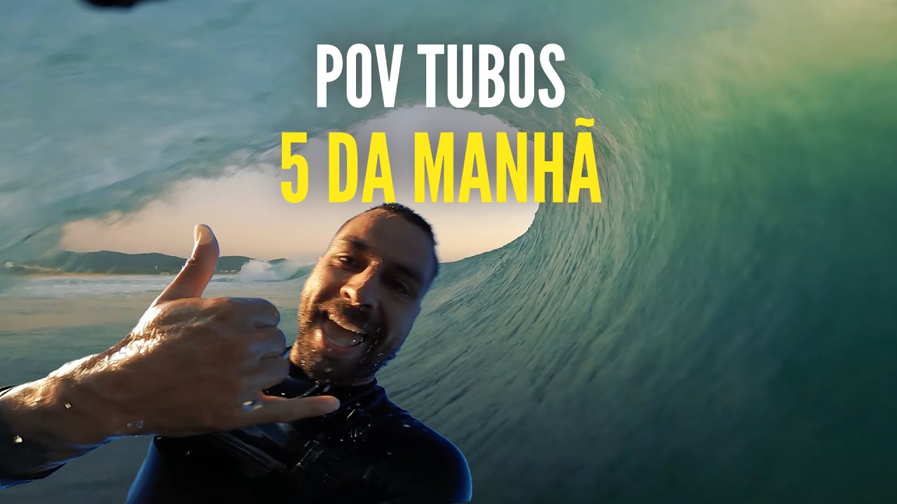 POV: TUBOS 5 HORAS DA MANHÃ // MINHA VISÃO DE UM SWELL NO CAMPECHE!