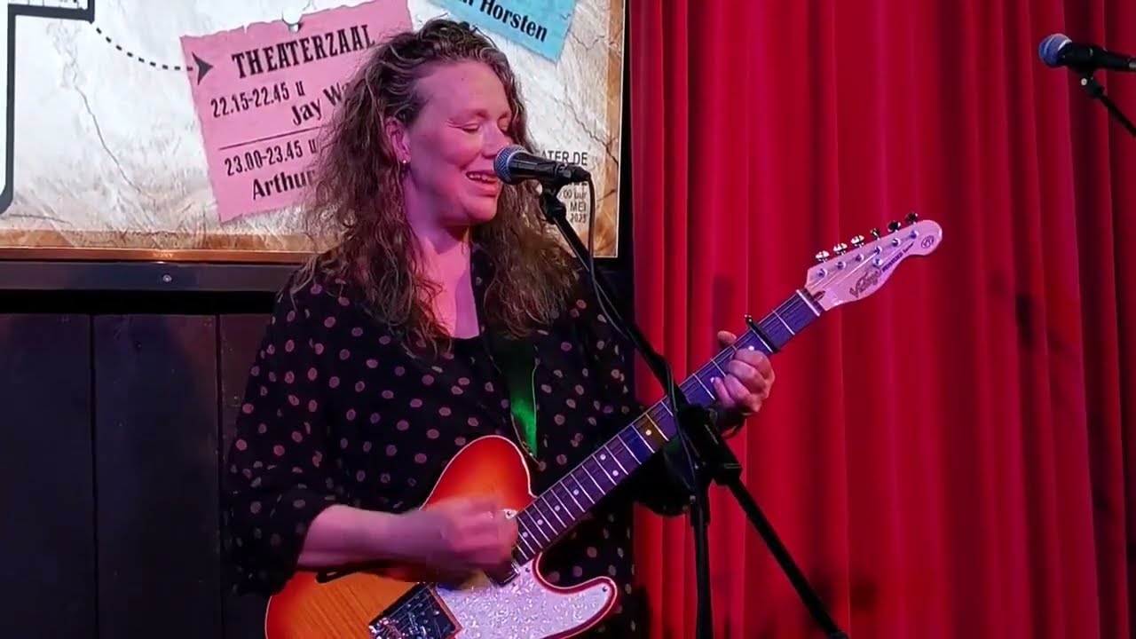 Liseth solo @ Americana Festival De Boemel Tilburg - Vintage V72 thinline, Hotone Mojo Diamond