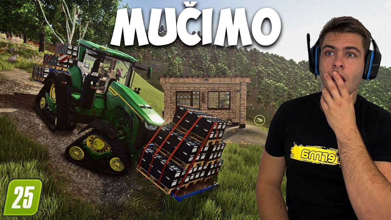 MUČIMO NAŠE TRAKTORJE! (KMETIJA NAD PREPADOM #14) [FS25 SLO]