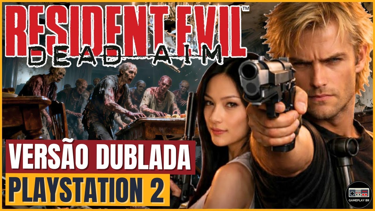 RESIDENT EVIL DEAD AIM | Versão Dublada PT-BR – PS2
