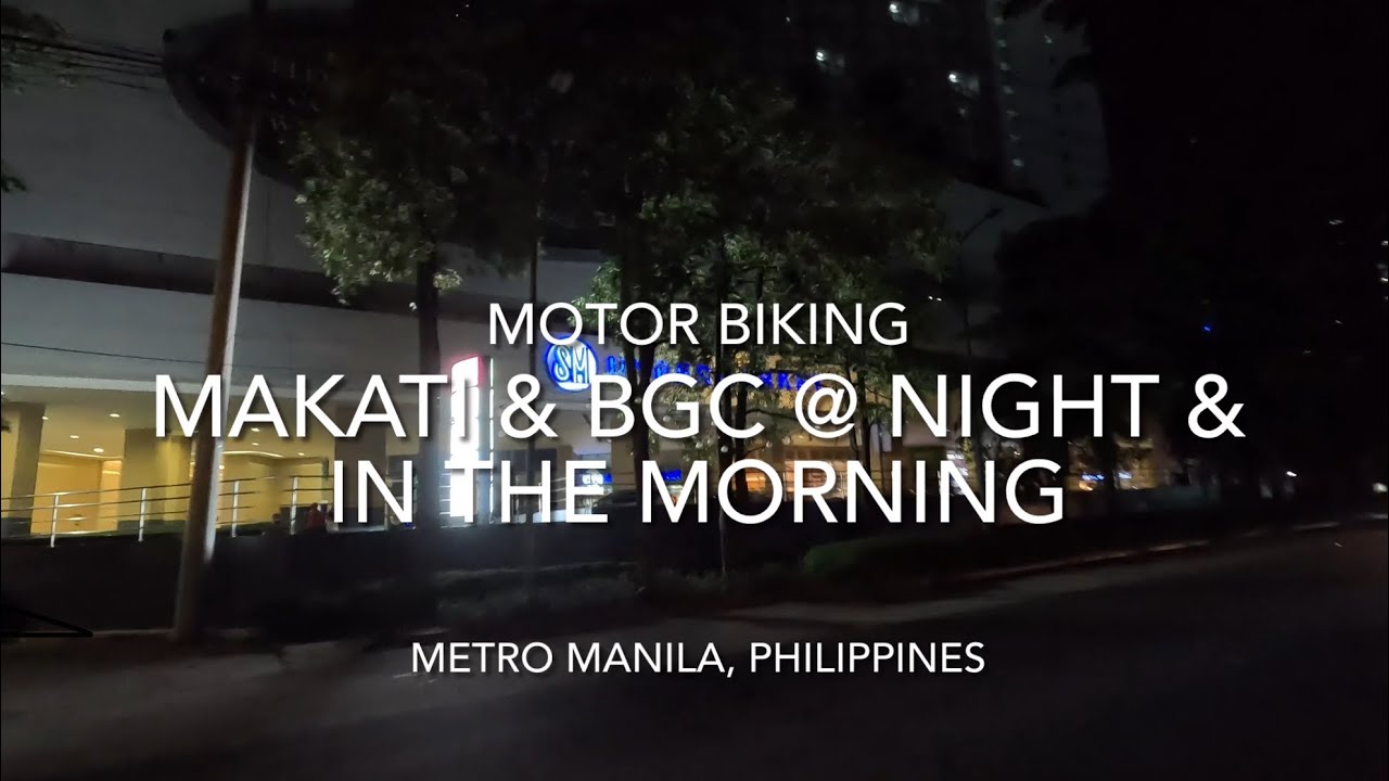 BGC and Makati by Motorbike, Metro Manila, Philippines