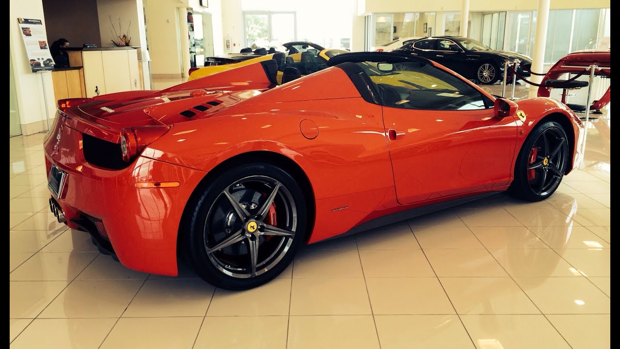 2013/2014 Ferrari 458 Spider Exhaust, Start Up & In Depth Review