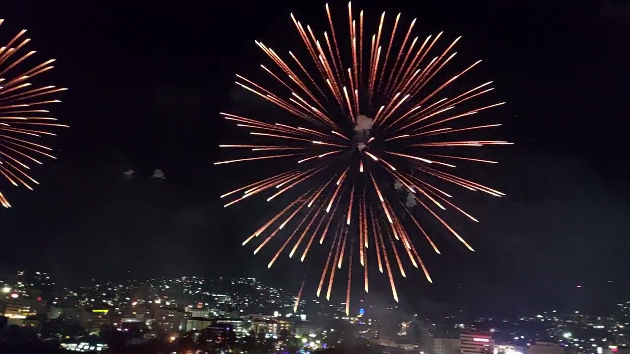 2023 March 5 Fireworks Panagbenga Closing  Ceremony Baguio City