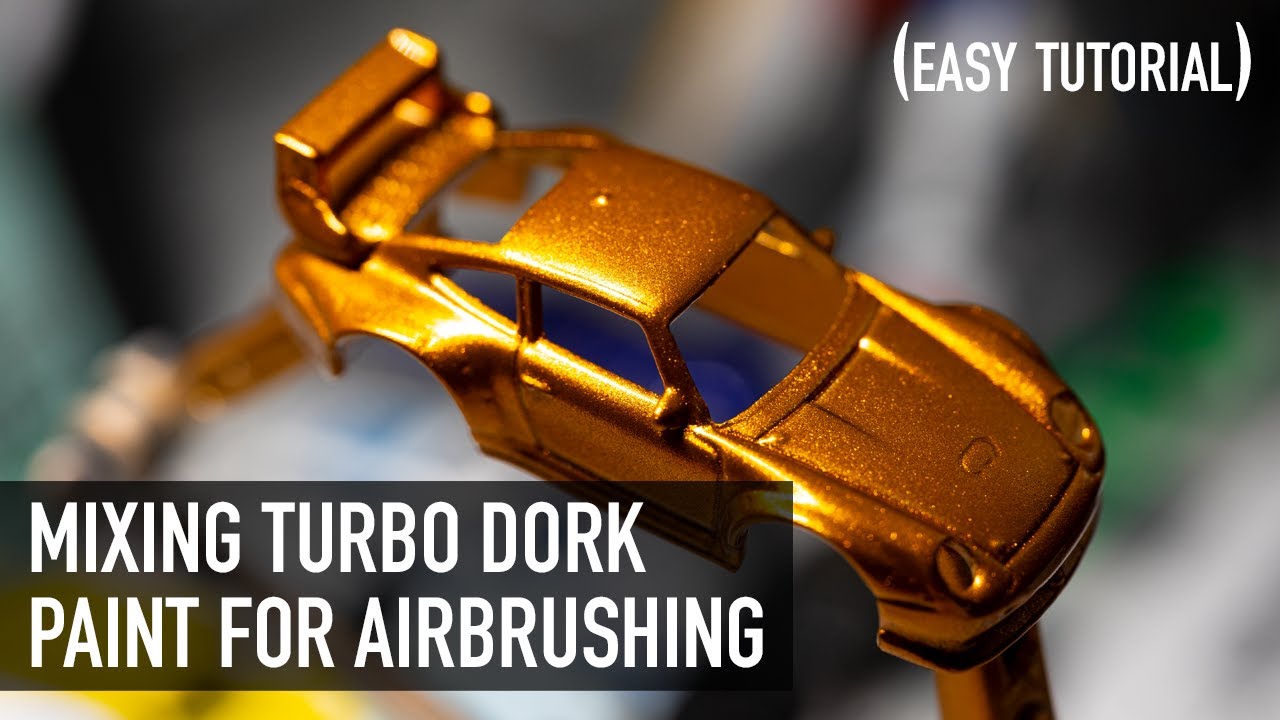 HOW TO MIX & AIRBRUSH TURBO DORK PAINT
