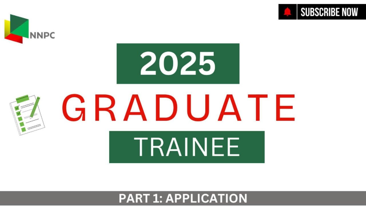 NNPC 2024/2025 GRADUATE TRAINEE RECRUITMENT: APPLICATION #graduatetrainee #recruitment #interview