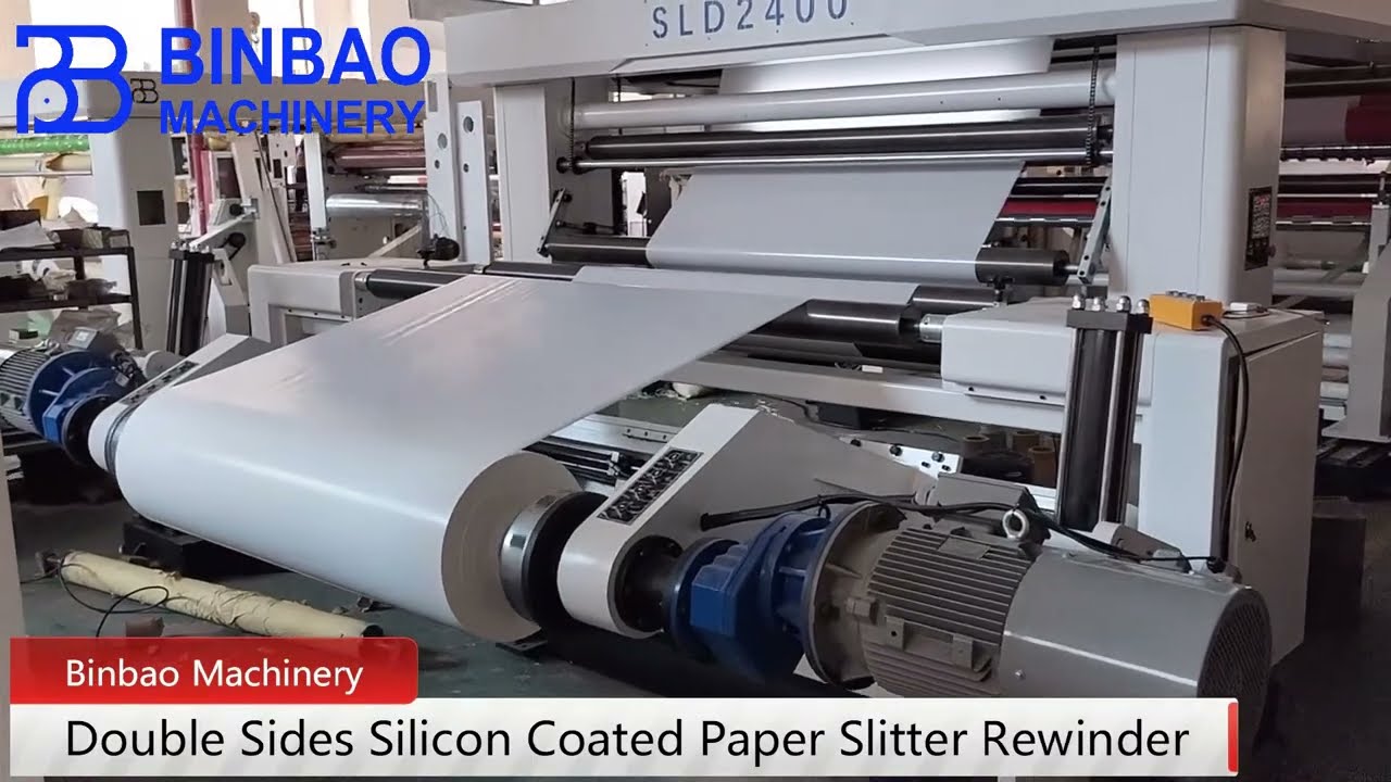 Release Liner Paper Slitter Rewinder Machine For Sustainable Packaging