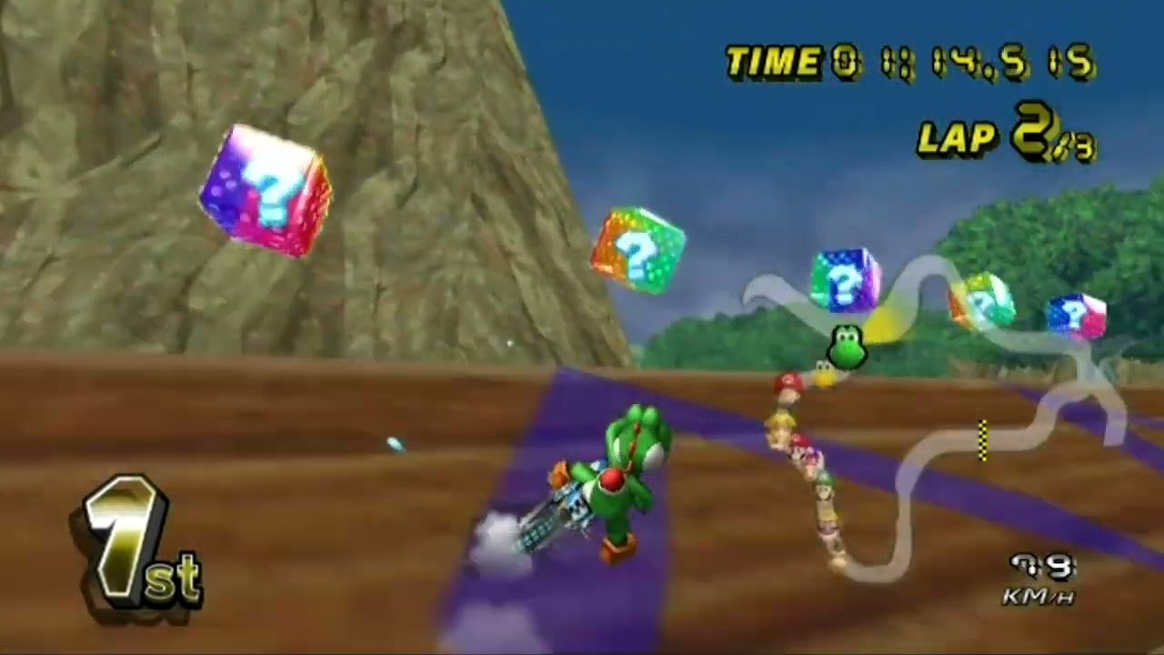 Mario Kart Wii - Wetland Woods - (CTGP-R Custom Tracks)