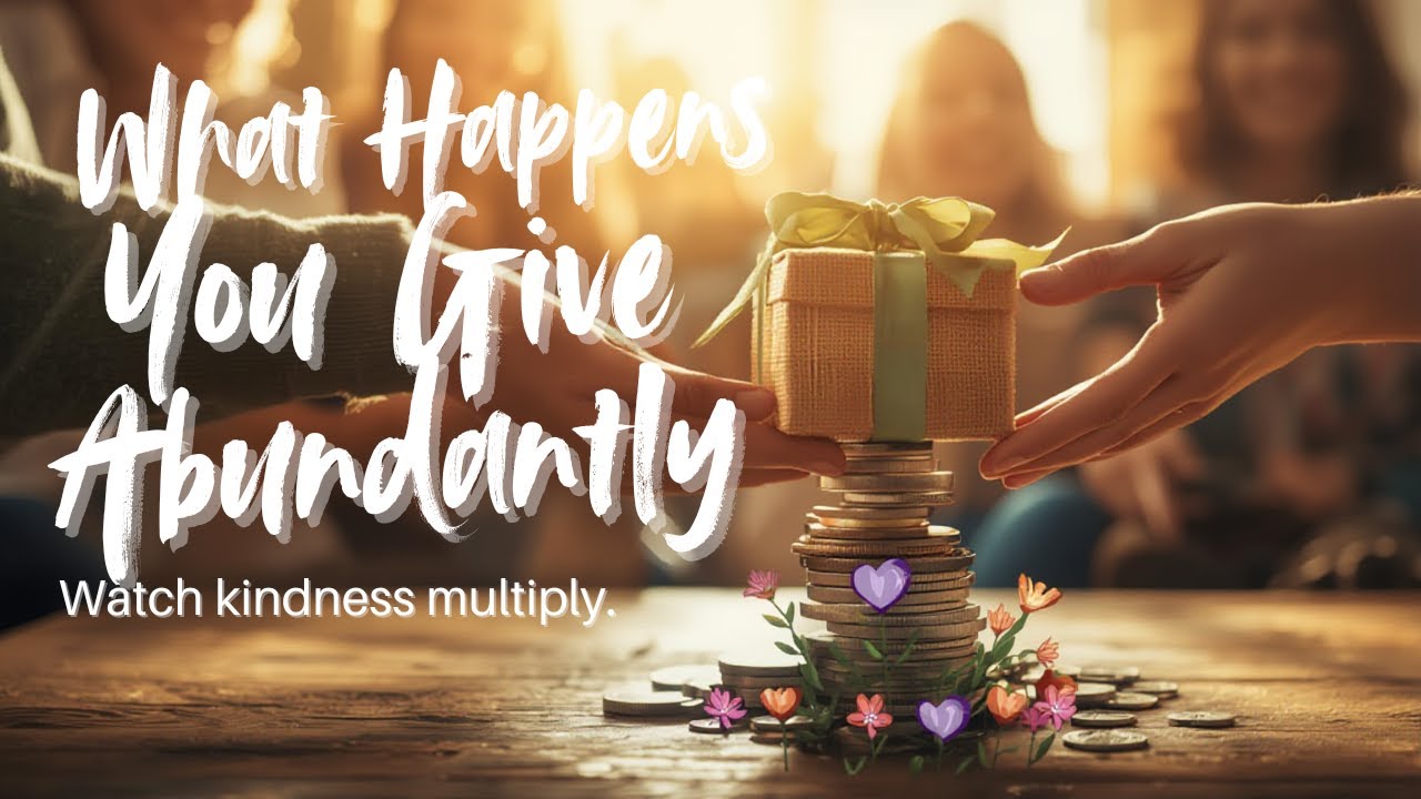 The Generosity Formula That Works