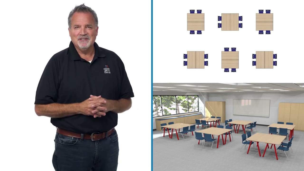 Top 5 Classroom Layouts from SAFFE Furniture