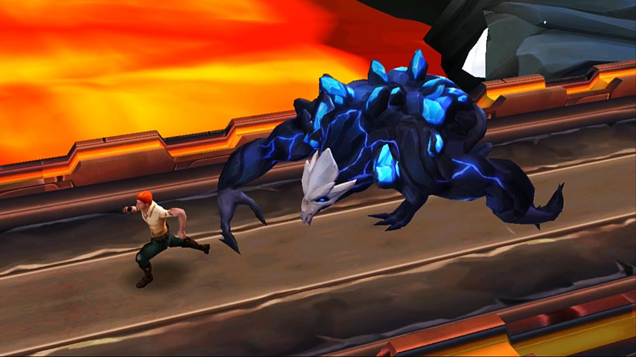 Temple Run 2 #1 – Guy Dangerous In Volcano Island Map