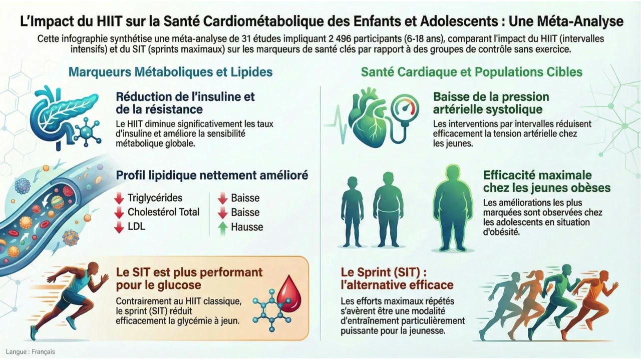 HIIT et Santé Cardiometabolique des Jeunes | JSSM Podcast (FR)