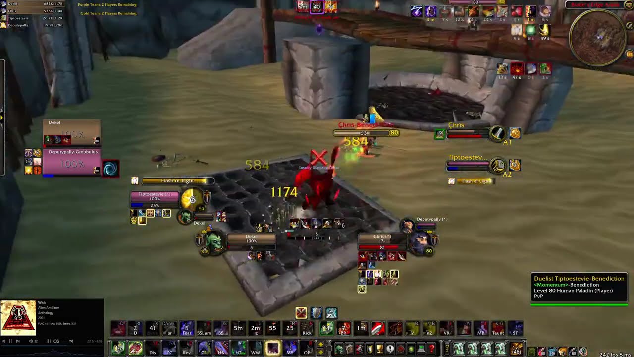 Ранг 1 NA Arms Warrior, сезон 6 WOTLK Classic #2