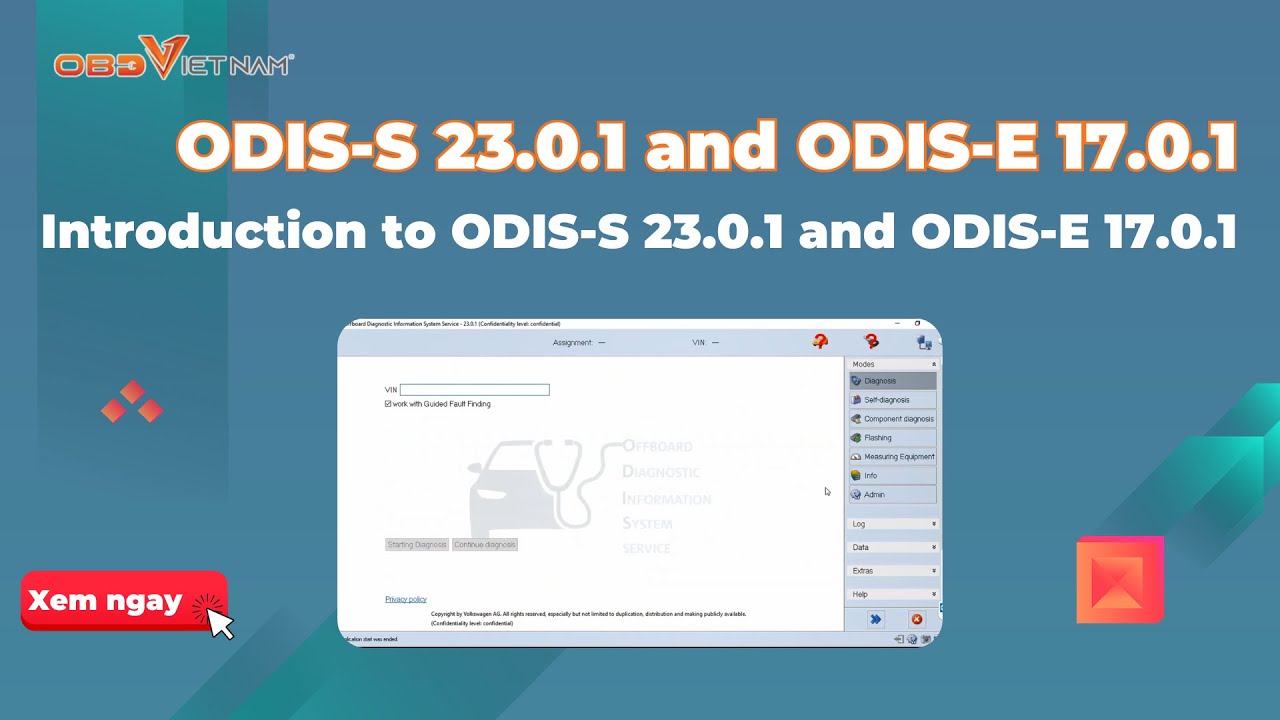 Introduction to ODIS-S 23.0.1 and ODIS-E 17.0.1 | OBDService