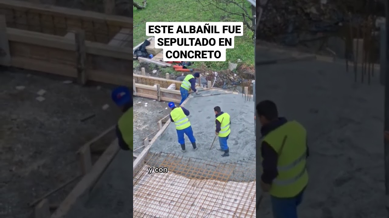 👆✅Este ALBA&Ntilde;IL fue SEPULTADO en CONCRETO⭐👷&zwj;♂️ #construccion #arquitectura #construction #shorts