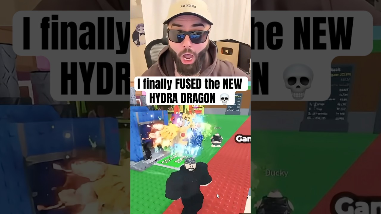 I finally FUSED the NEW Hydra Dragon in Steal A Brainrot 💀