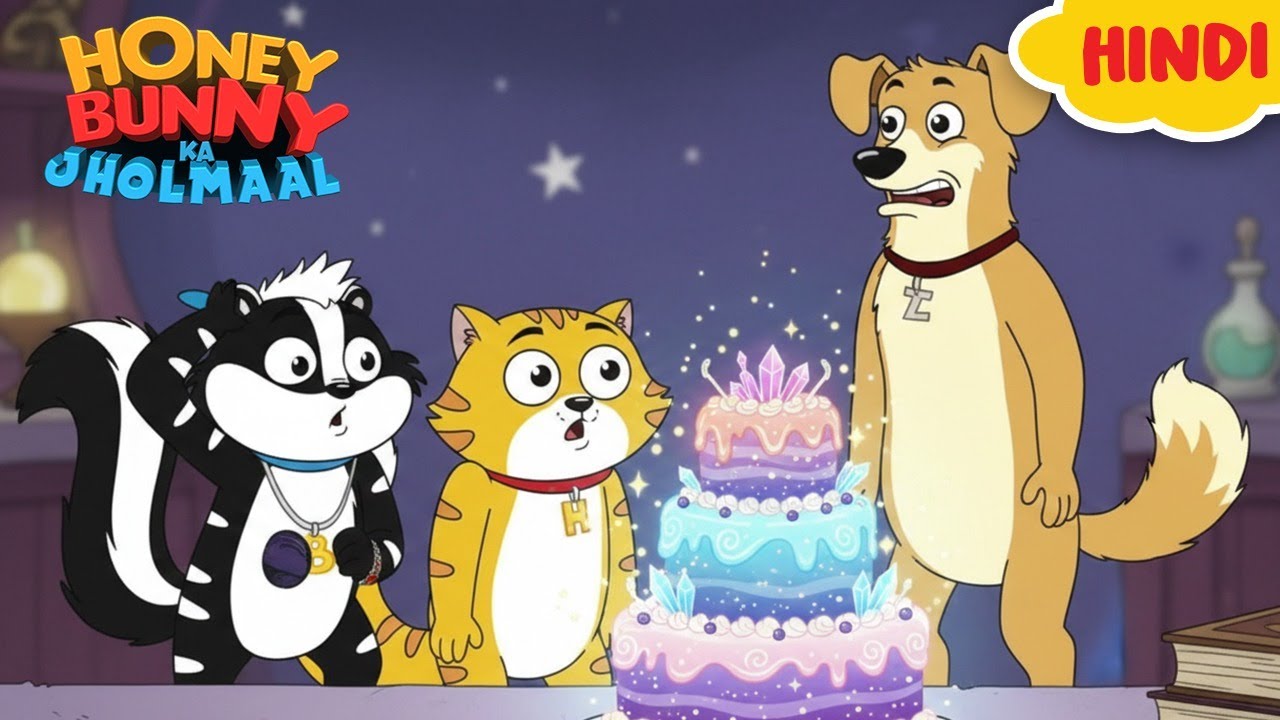 Honey Bunny को मिला जादुई Cake | Cartoon For Kids | Gags In Hindi | Animated Stories