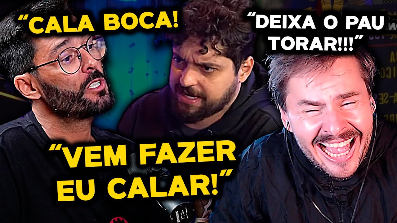 MONARK E HUMBERTO MATOS SE XINGANDO POR 40 MINUTOS