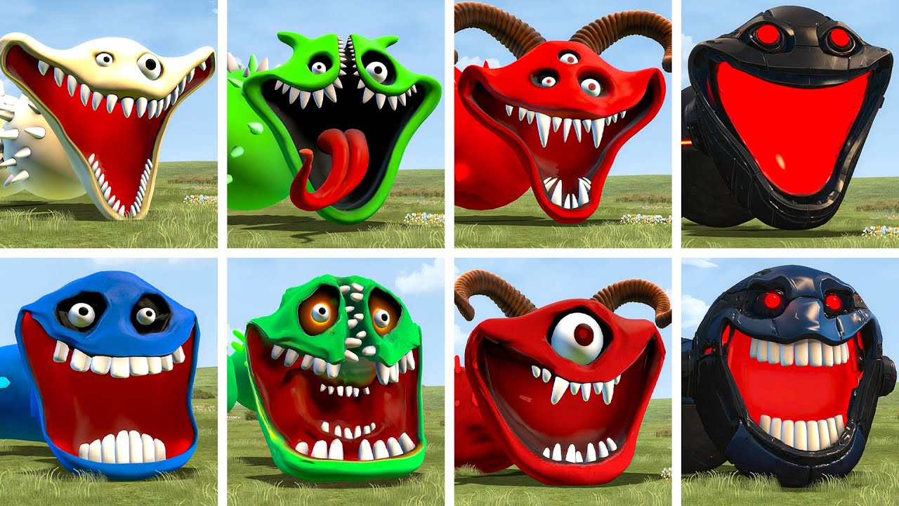 HUNGRY WORM FAMILY VS HUNGRY SNAKE FAMILY! WHO IS STRONGER?! — Garry’s Mod