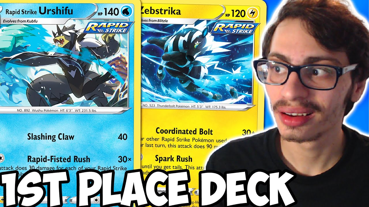 I Won A Single Prizer Only Tournament W/Rapid Strike Urshifu! PTCGO