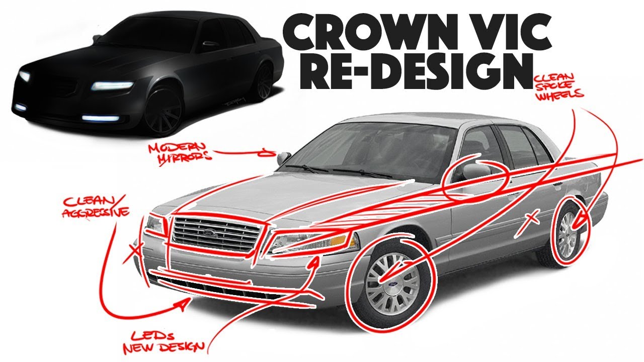 Ford Crown Victoria Re-design - What if we brought it back today???